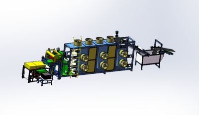 落地式膠片冷卻機總圖3