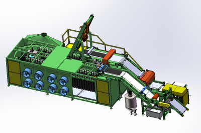 落地式膠片冷卻機總圖4